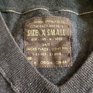 All Saints Wool Boyfriend Sweater XS